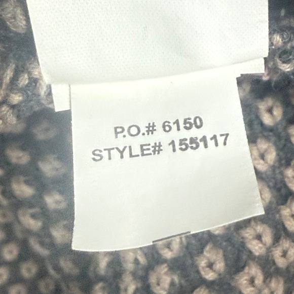 Carbon2Cobalt 1/4‎ Zip Pullover Hooded Knit Sweater Casual XL - Picture 4 of 7